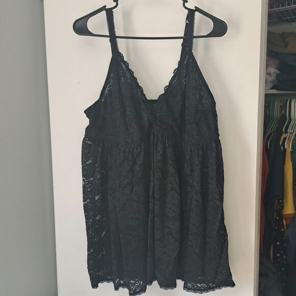 torrid Other - Torrid Curves Simply Lace Black Babydoll Plus Women's Size 3